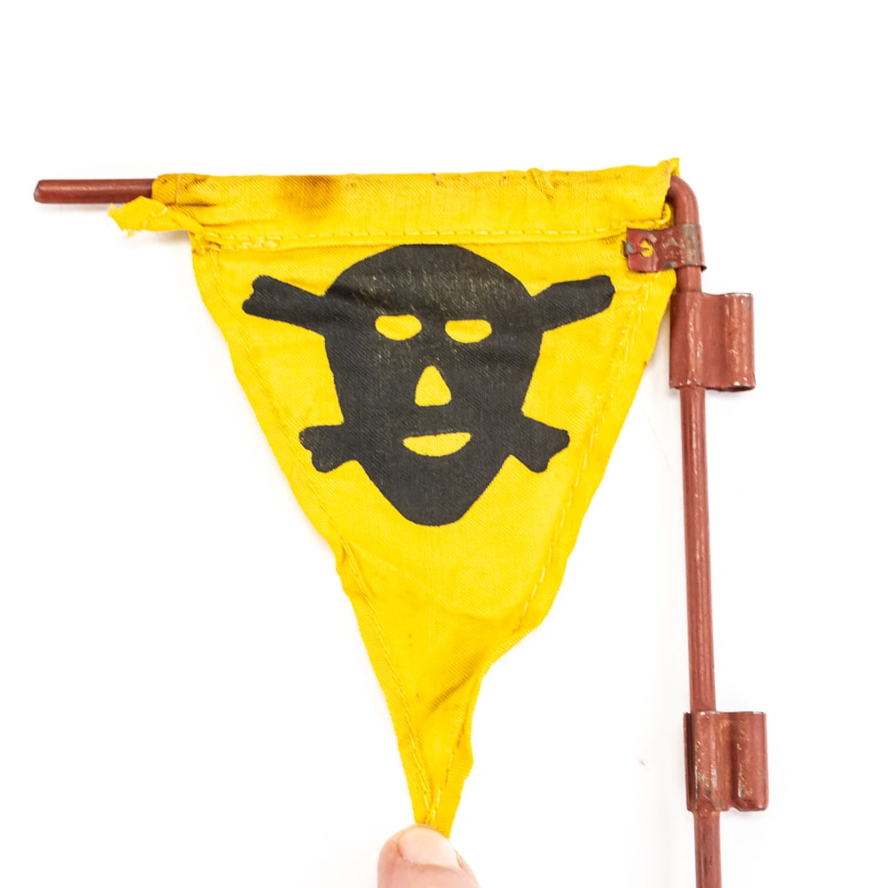WWII German Mine Marking Flag Set - 6
