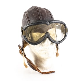 WWII USN NAF1092 Flight Helmet