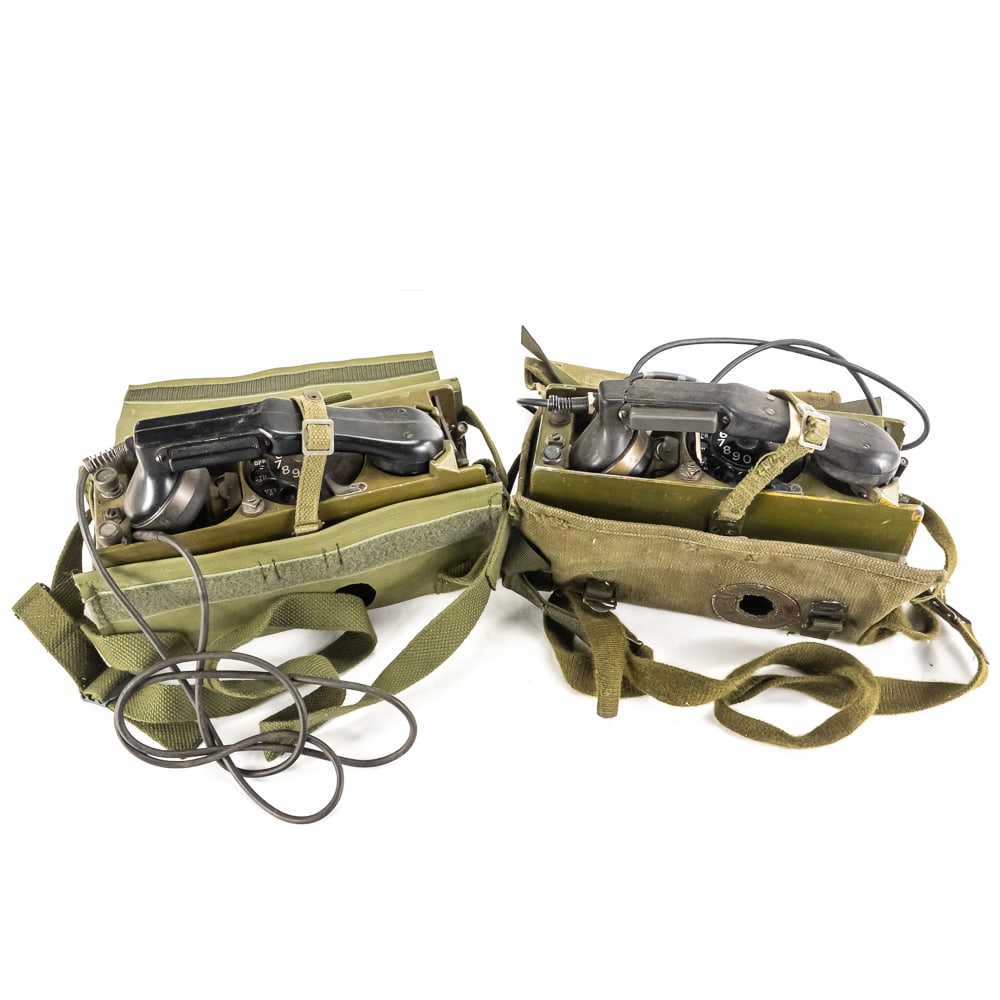 2 German/Danish FT-58 Field Telephones (1 of 18)