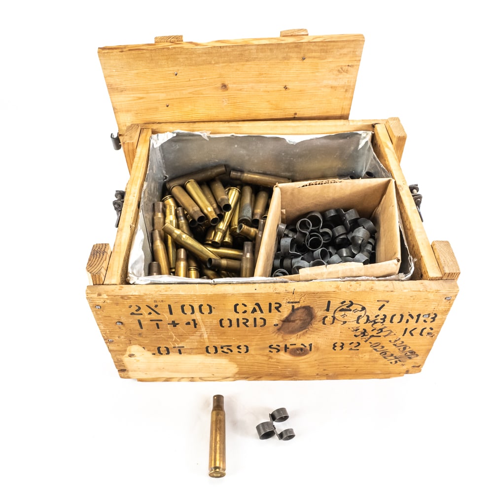 120+ fired .50 cal Browning Casings (1 of 8)