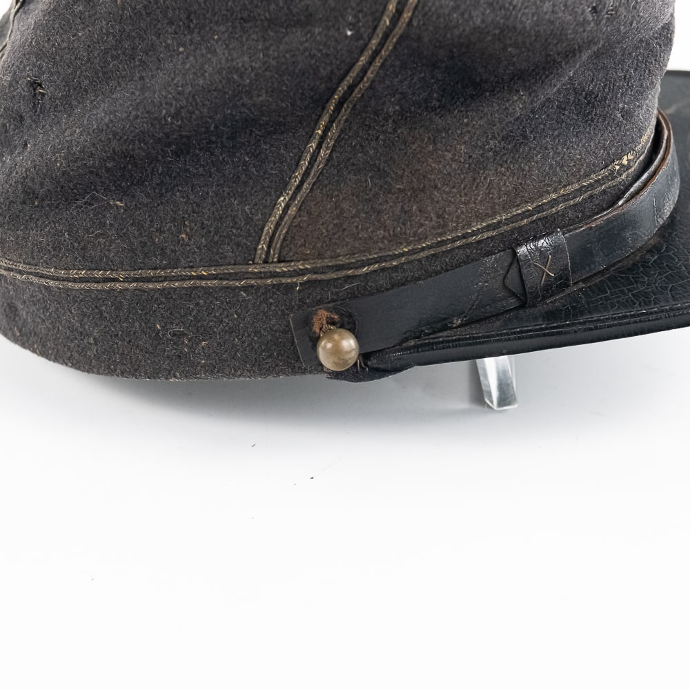 Great Civil War Confederate Captain's Kepi Cap - 4