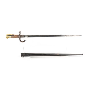 Original French Gras Bayonet 1879 W/ Scabard.