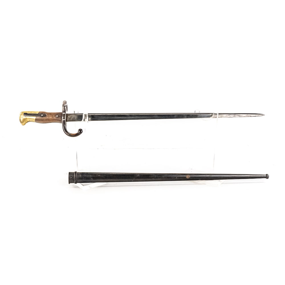 Original French Gras Bayonet 1879 W/ Scabard. (1 of 13)