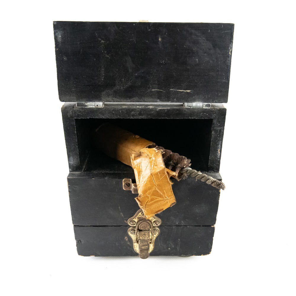 WWII Military M17 Elbow Telescope w Box - 6