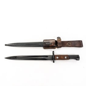 Yugo M48 K98 Mauser Bayonet W/ Scabbard & Frog