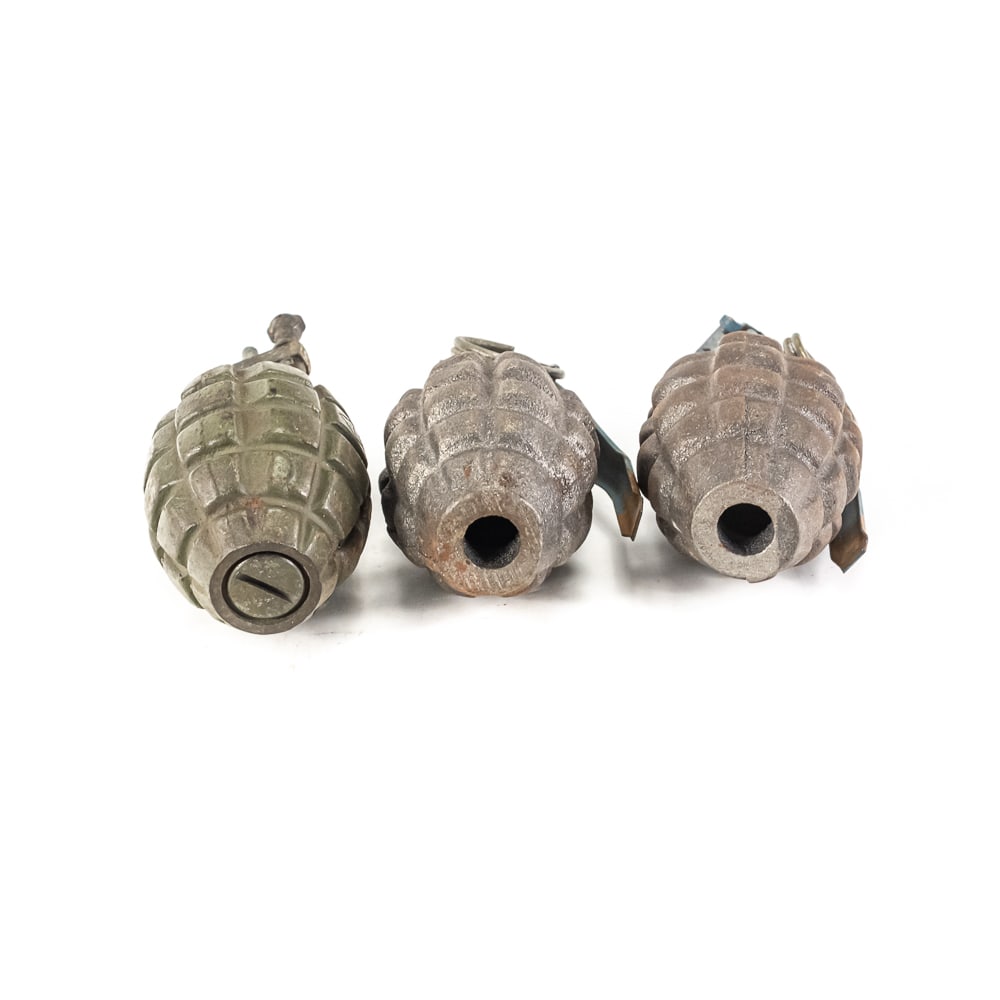 Inert Training Grenade and Lighter Lot - 10