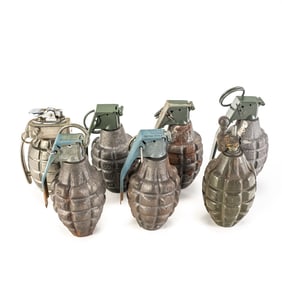 Inert Training Grenade and Lighter Lot