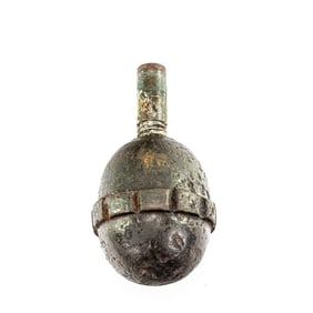 INERT WWI German "Egg" Hand Grenade