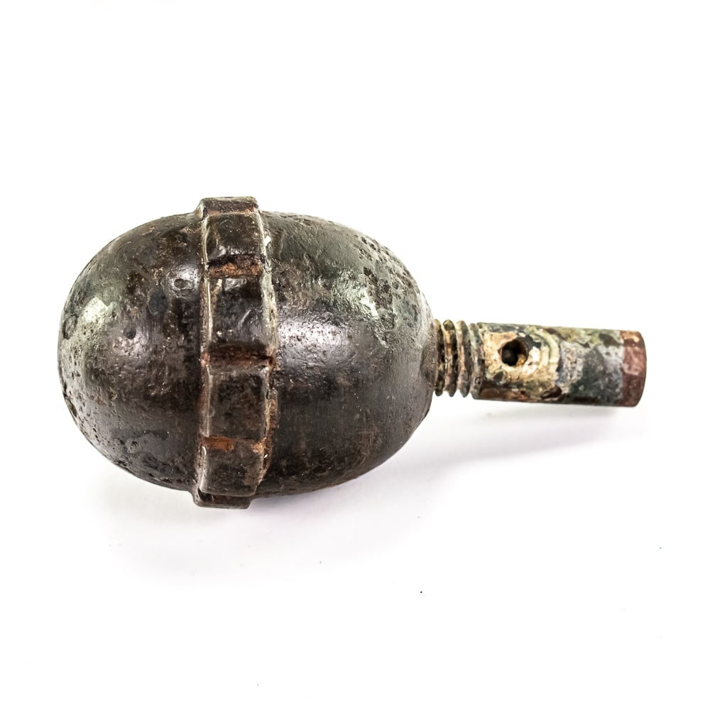 INERT WWI German "Egg" Hand Grenade - 5