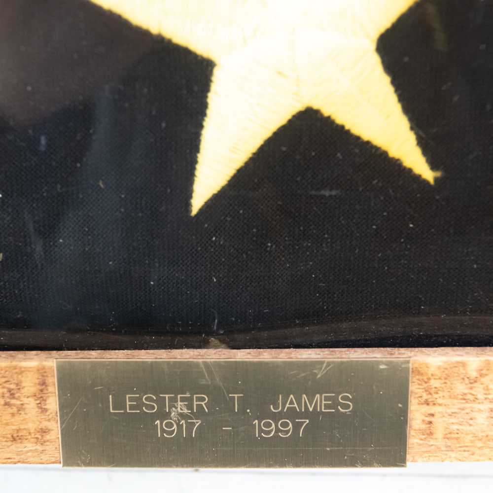 Burial Flag, USAF Display Case, Plaque, Cert, Cap - 11