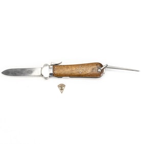 WWII German Type I LGK Gravity Knife & FF Pin