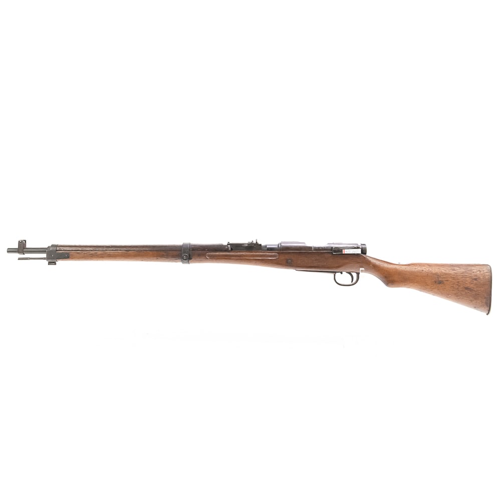 NAVY "SPECIAL TYPE 99" Rifle (C) 1072: NAVY "Special Type 99" Arisaka Type 99 Rifle in very good condition with almost no wear to the stock, and a very good bore. Anchor and four characters above the chamber. Cleaning. rod intact. A good s