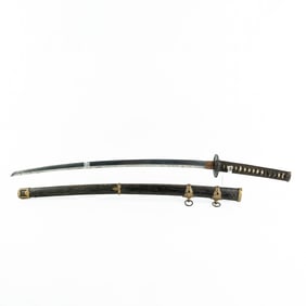 WWII Japanese Officer Sword With Civilian Fittings