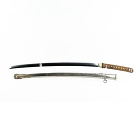 Japanese Army Officer Sword w/Paperwork.