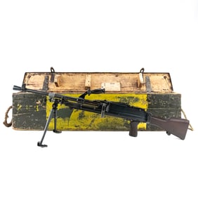 1944 British Mark II Bren Gun - De-Activated