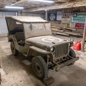 Barn Find 1943 Willys MB Jeep