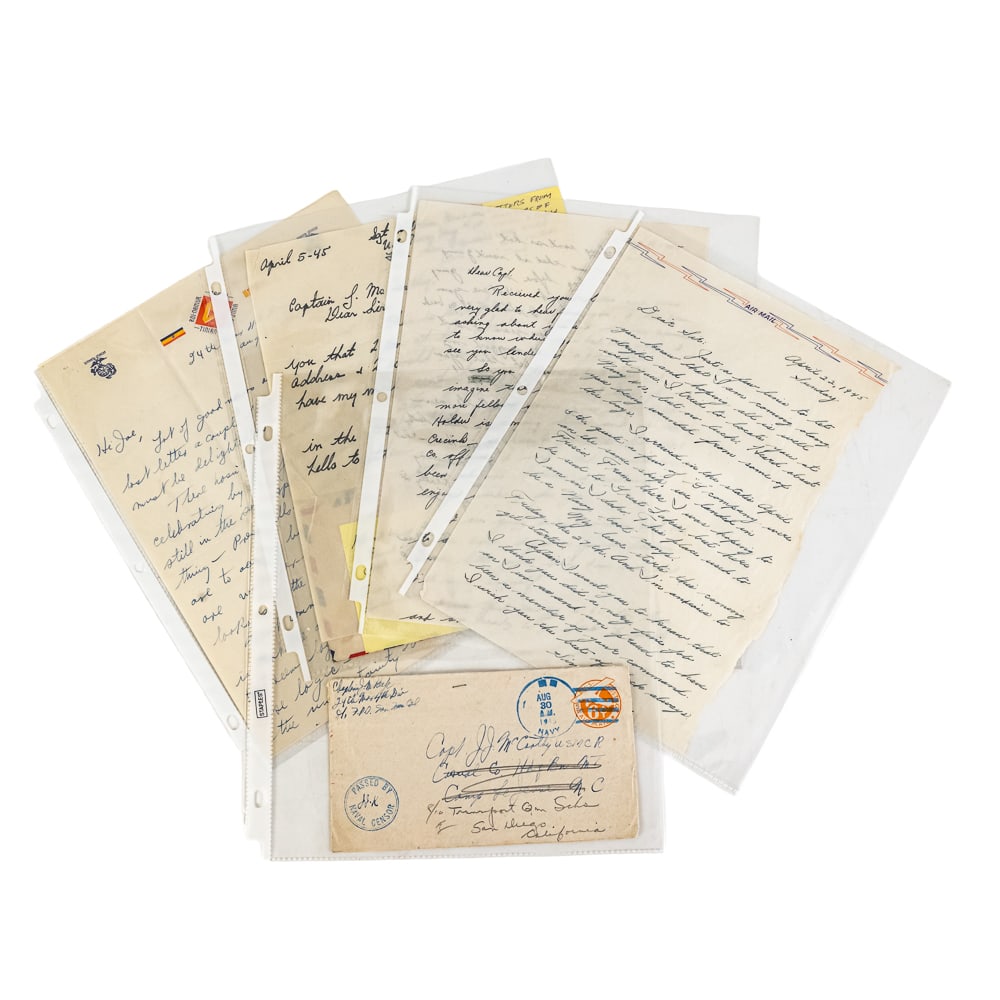 WWII USMC Capt. Joseph J. McCarthy MOH Archive - 3