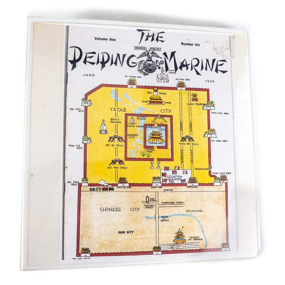 Rare 1930s Peiping Marine Magazine Lot Hoorah!: This collection offers a fascinating glimpse into the lives of the "China Marines" stationed in Peking (Peiping) during the late 1930s. Included are seven issues of "The Peiping Marine" (Vols 1.2;