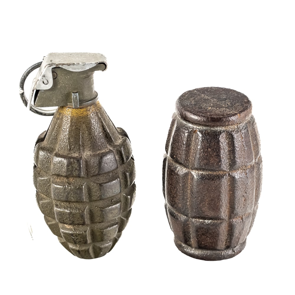 WWII Training Grenade Lot - 7
