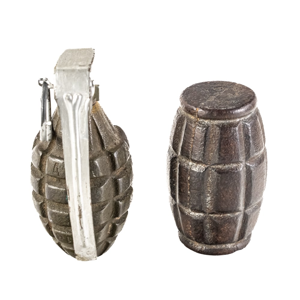 WWII Training Grenade Lot - 8