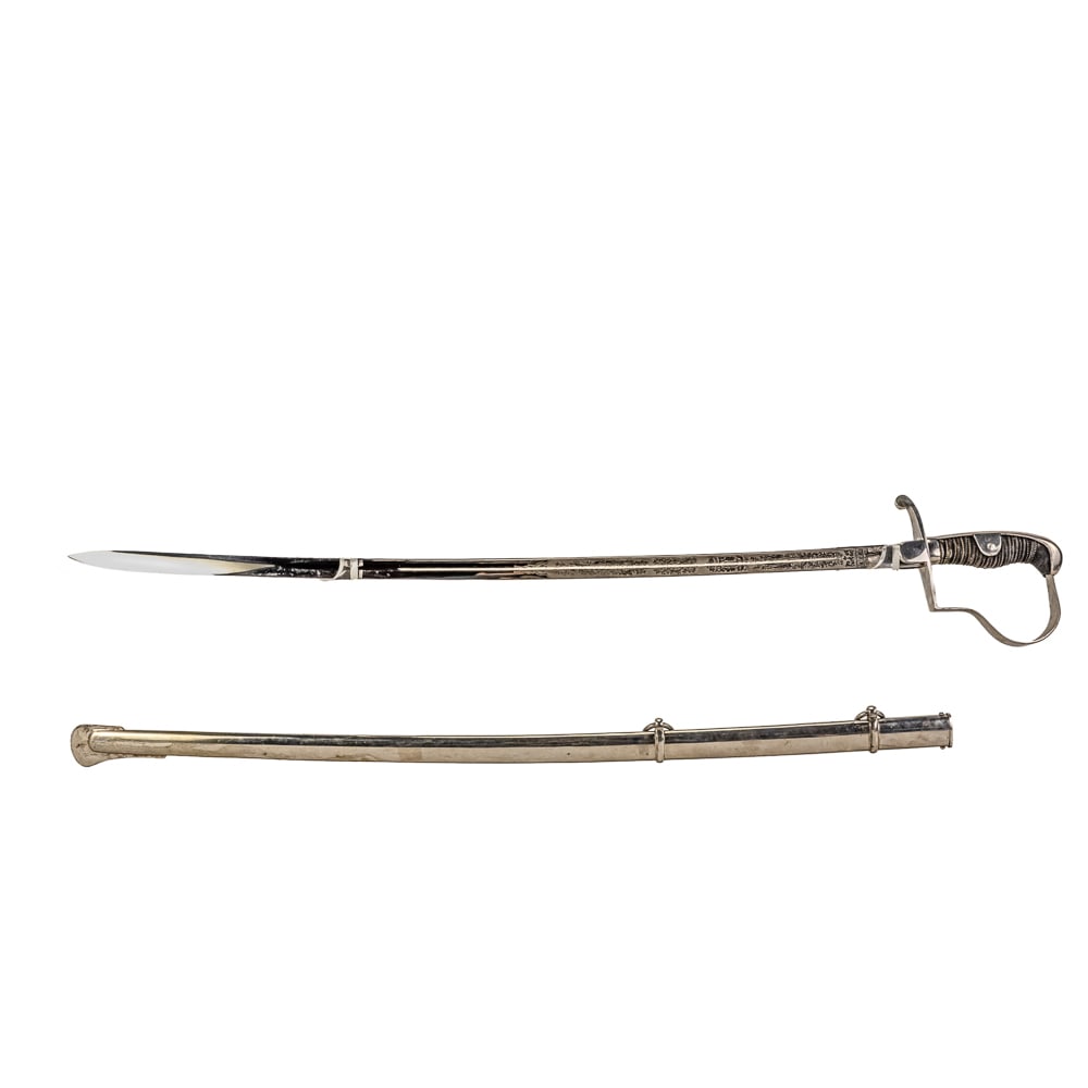 WWI/WWII German Paul Weyersberg Sword & Scabbard (1 of 10)