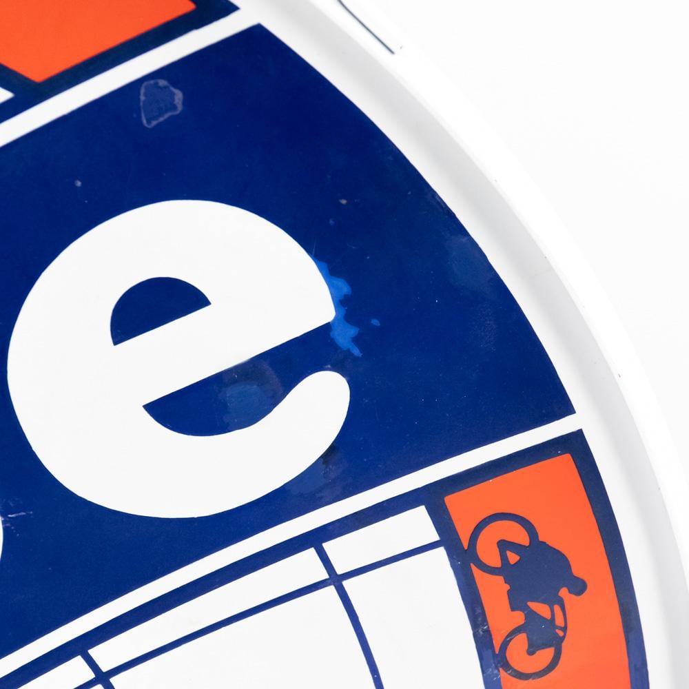 42" Globe Gasoline DSP Porcelain Advertising Sign - 2