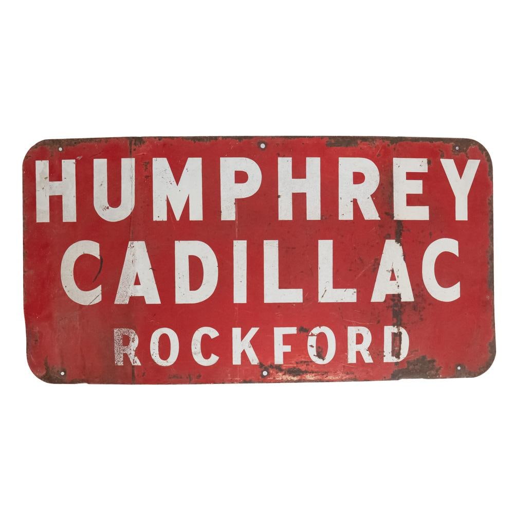 Humphrey Cadillac Rockford SST Advertising Sign (1 of 5)