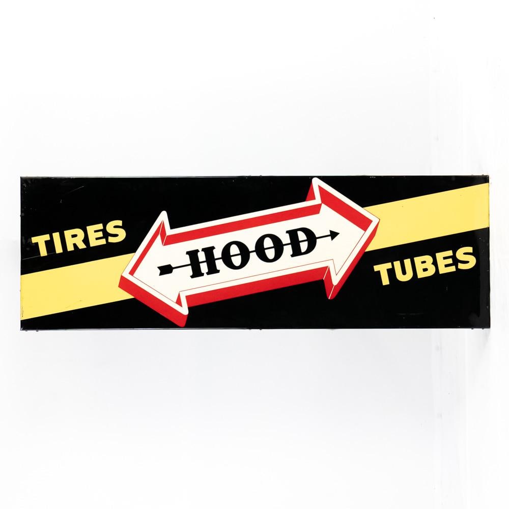 Hood Tires Tubes SST Self Framed Advertising Sign (1 of 6)