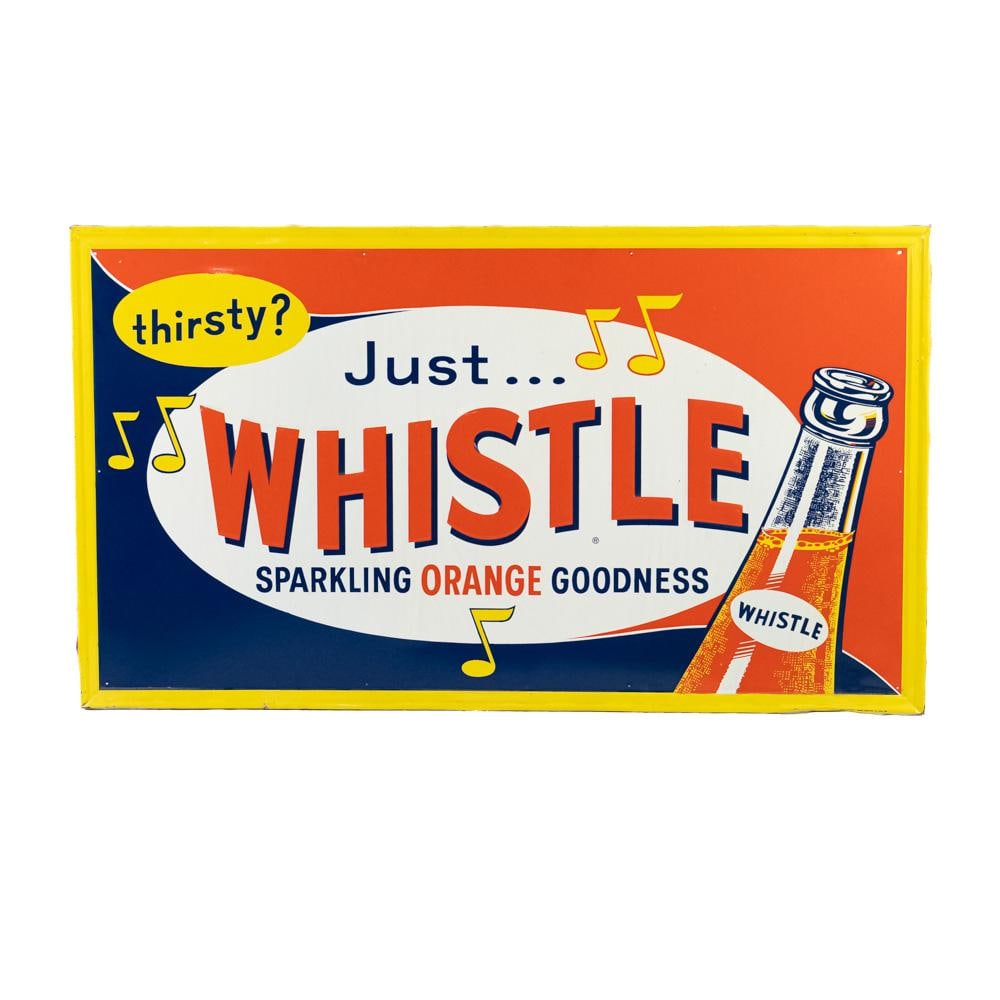 Whistle Sparkling Orange SST Advertising Sign (1 of 6)