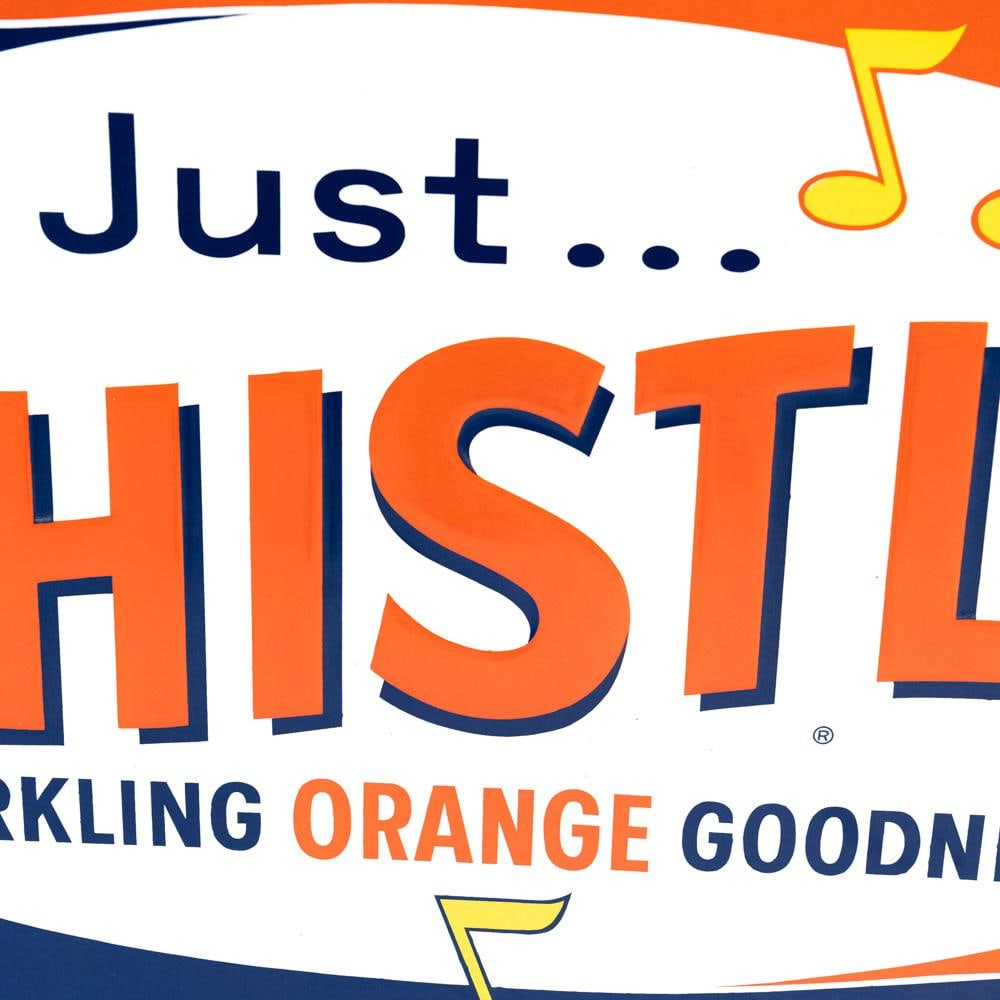 Whistle Sparkling Orange SST Advertising Sign - 3