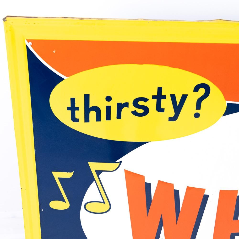 Whistle Sparkling Orange SST Advertising Sign - 4