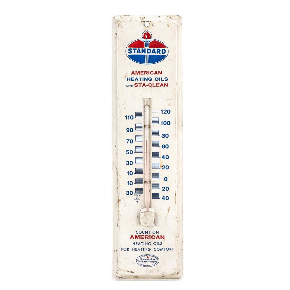 Standard American Oil Advertising Thermometer (1 of 5)