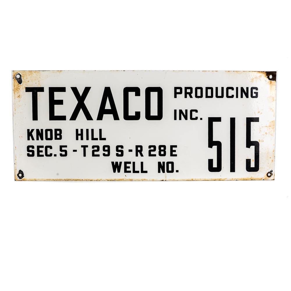 Texaco Producing Inc SSP Advertising Sign (1 of 5)