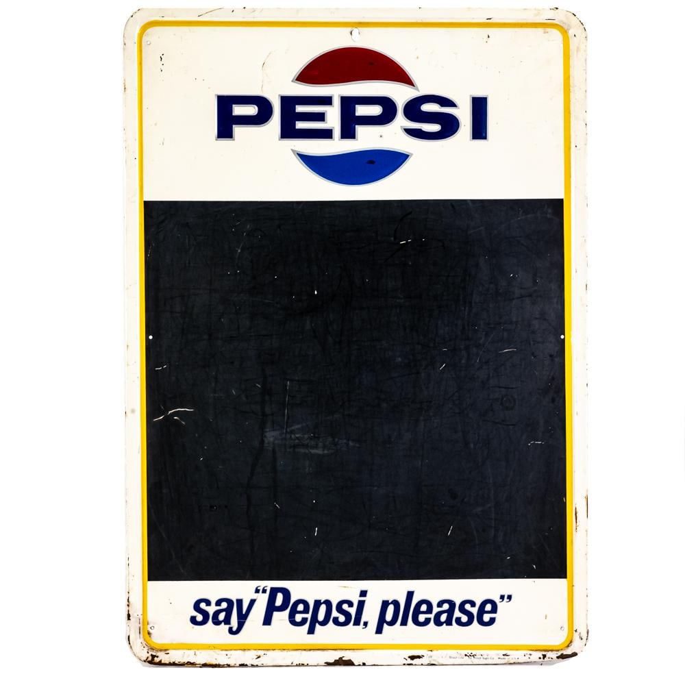 Say Pepsi Please SST Advertising Chalkboard (1 of 5)