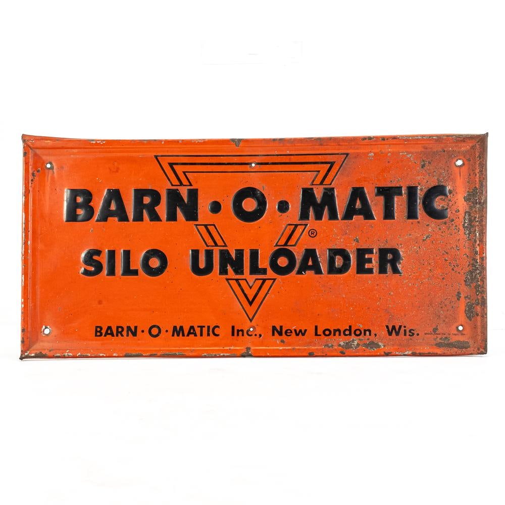Barn O Matic Silo Unloader Stout Advertising Sign (1 of 4)