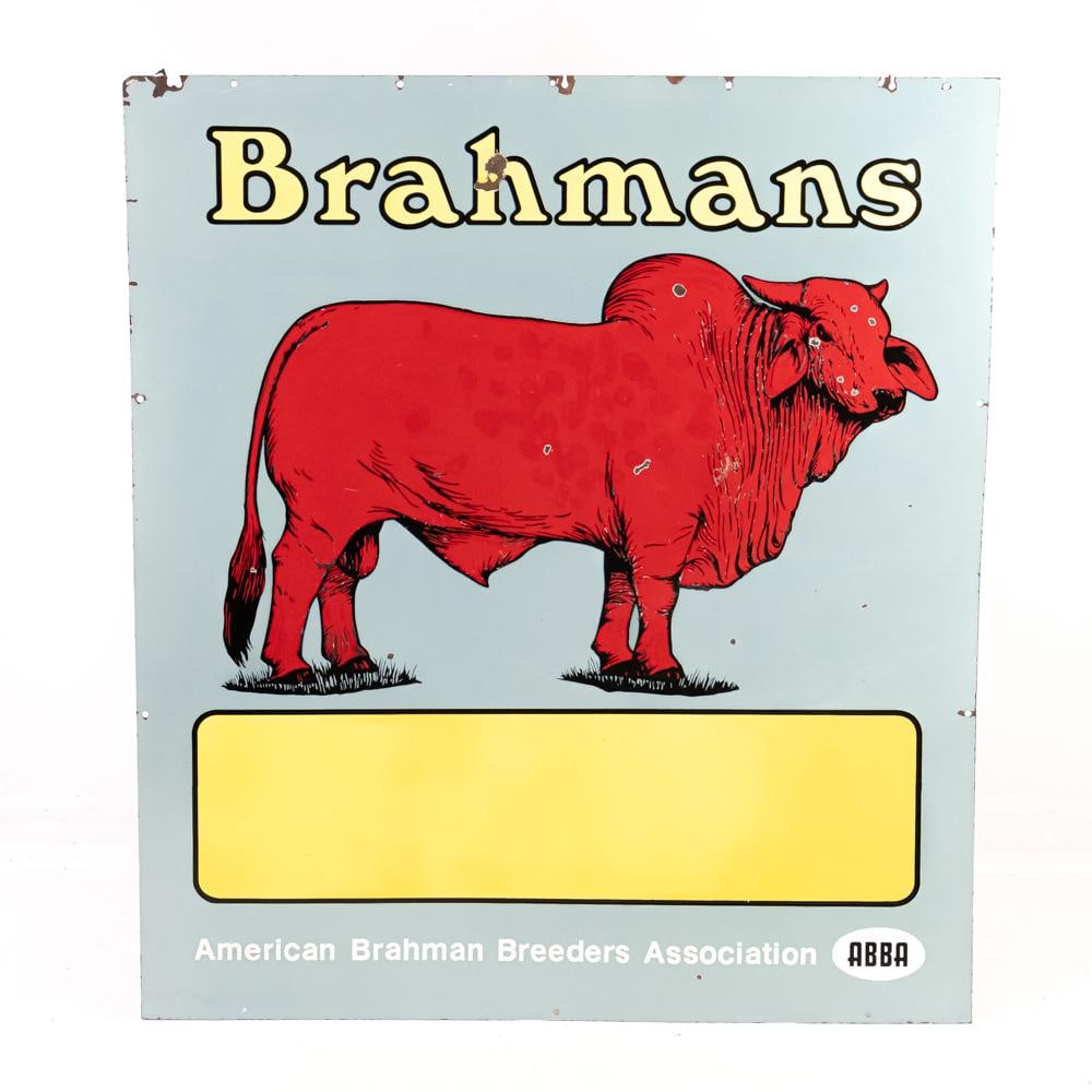 Large Brahmans Livestock ABBA DSP Advertising Sign (1 of 8)
