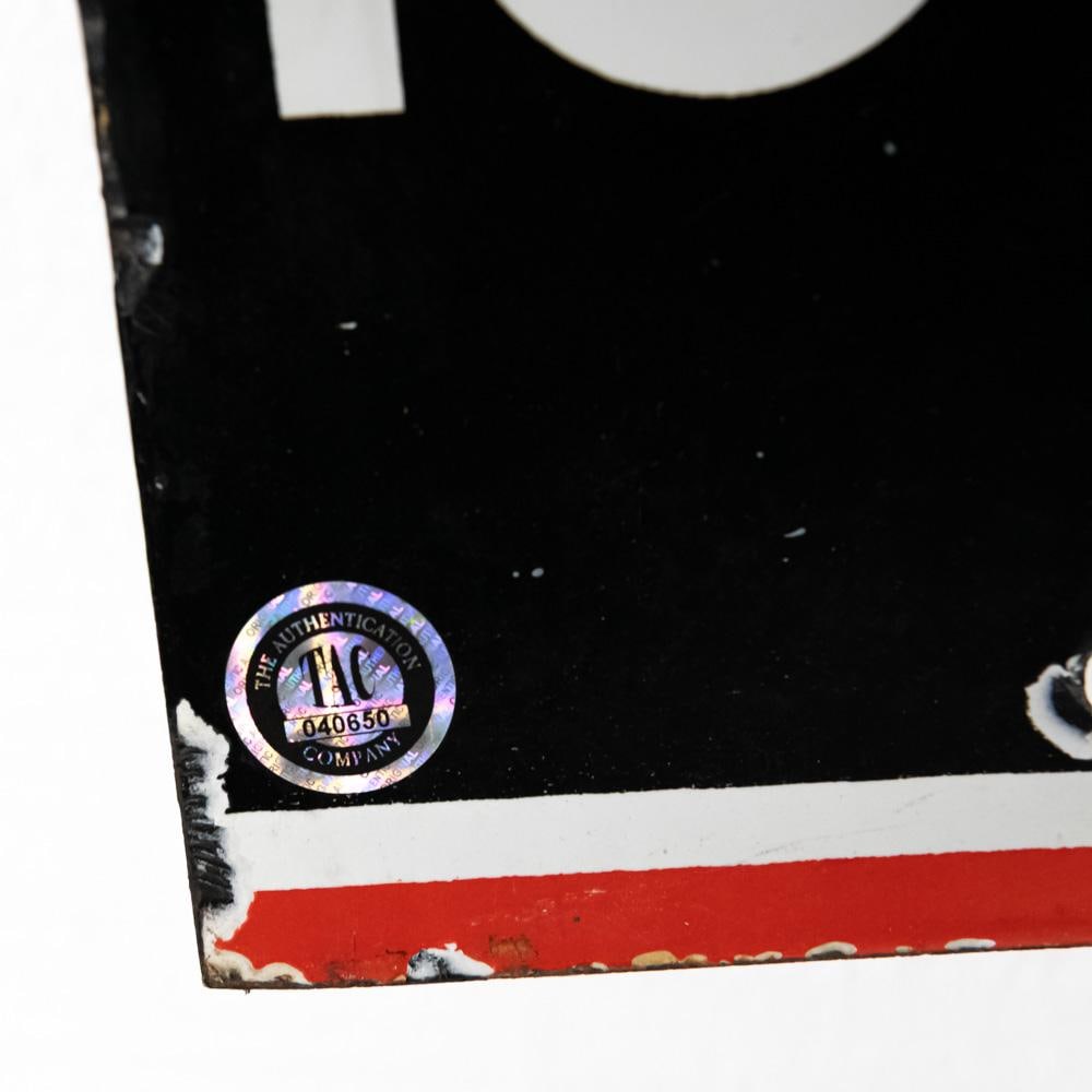 Veedol Motor Oil DSP Tombstone Advertising Sign - 5