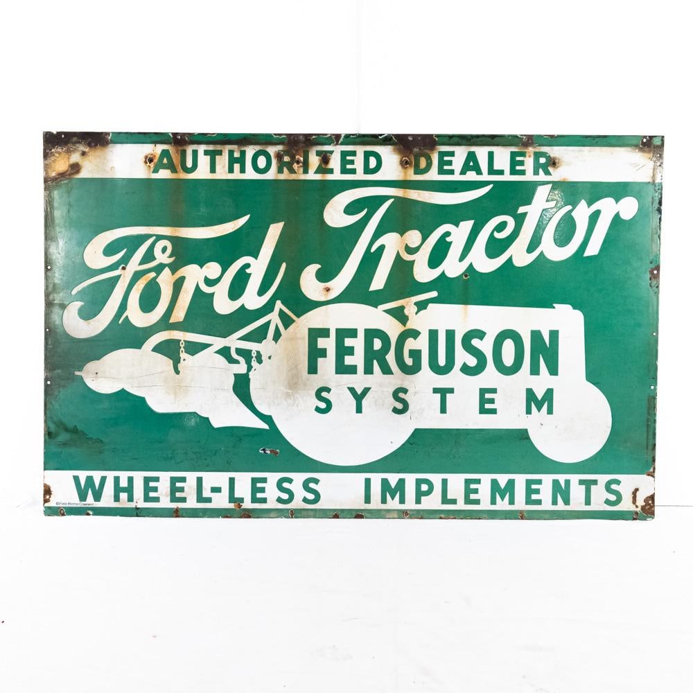 Ford Tractor Ferguson System DSP Advertising Sign - 7