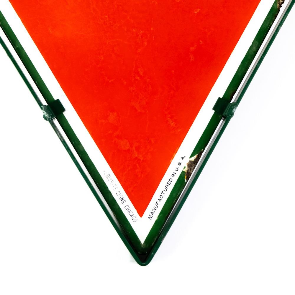 Triangular Conoco DSP Hanging Advertising Sign - 7