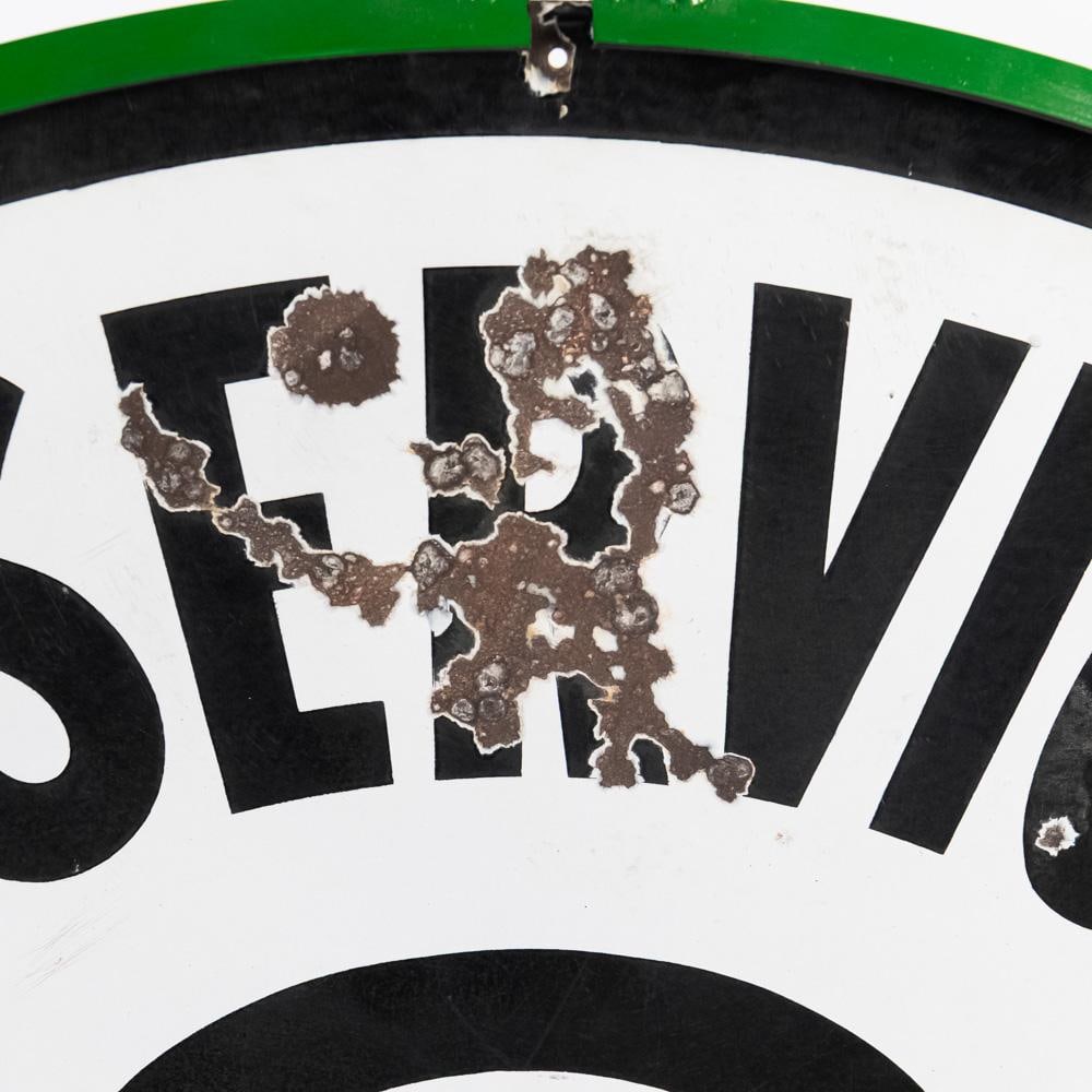 46" Cities Service Oils Gas DSP Advertising Sign - 2