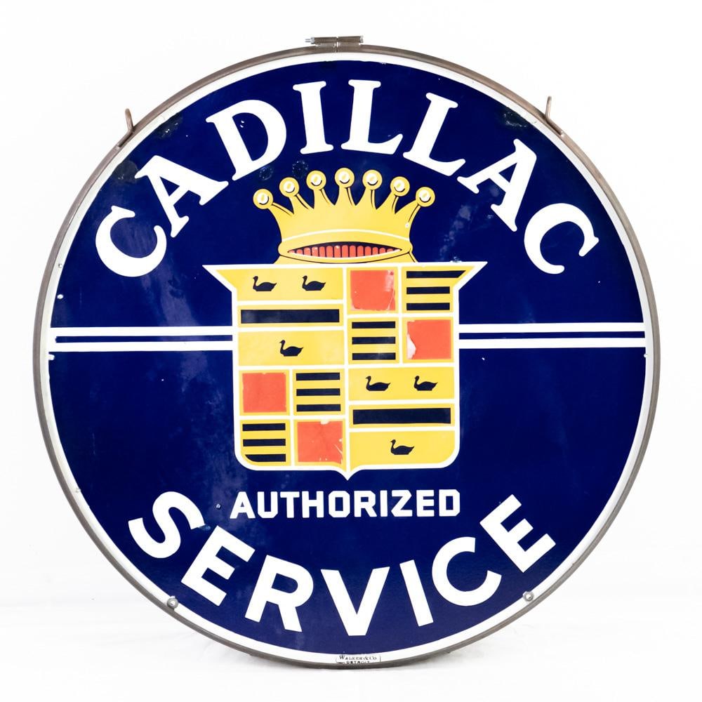 42" Cadillac Authorized Service DSP Advert Sign (1 of 10)