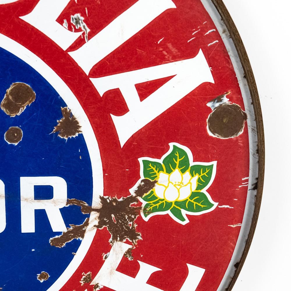 42" Magnolia Gas Motor Oil DSP Advertising Sign - 9