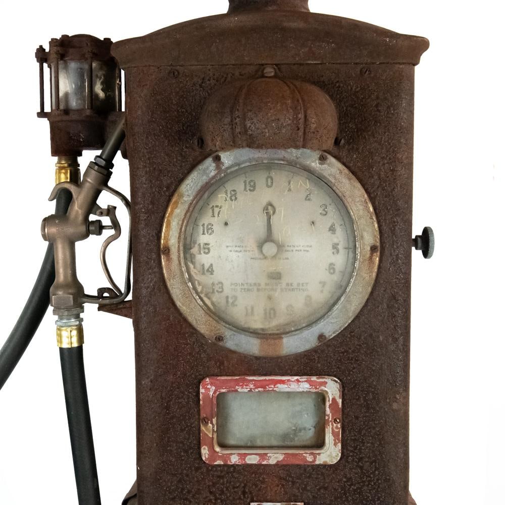 American Model 227 Clock Face Gas Pump - 19