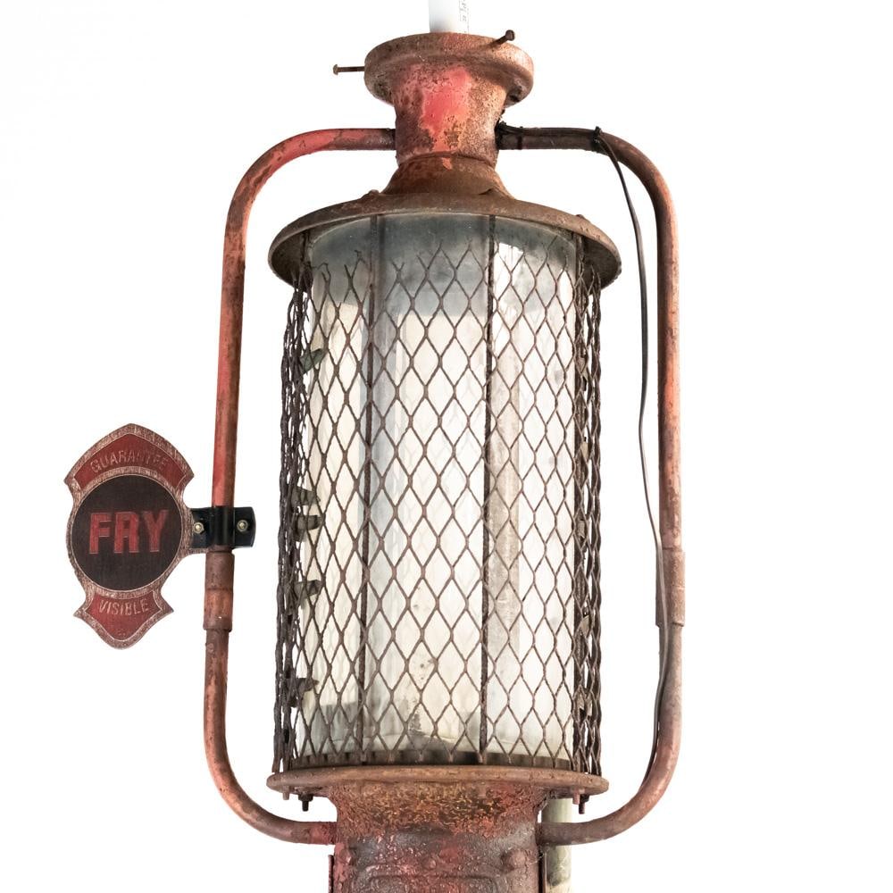 Fry "Mae West" 5 Gallon Visable Gas Pump - 16