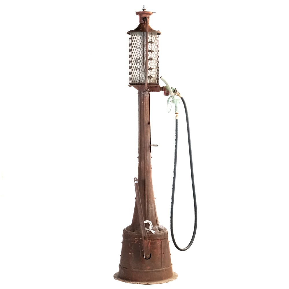 Fry "Mae West" 5 Gallon Visable Gas Pump (1 of 20)