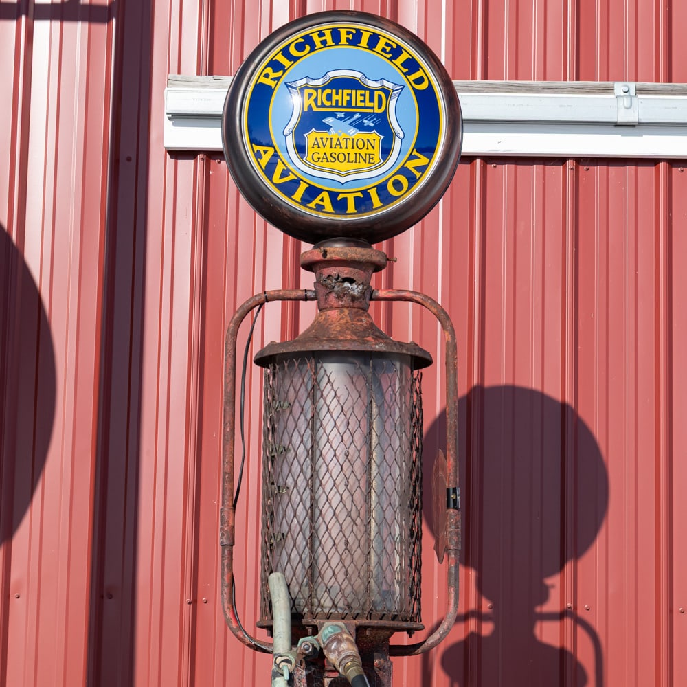 Fry "Mae West" 5 Gallon Visable Gas Pump - 3