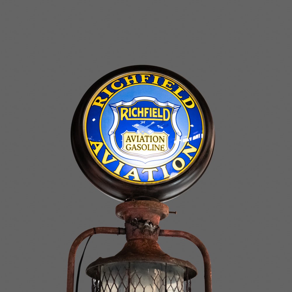 Fry "Mae West" 5 Gallon Visable Gas Pump - 8