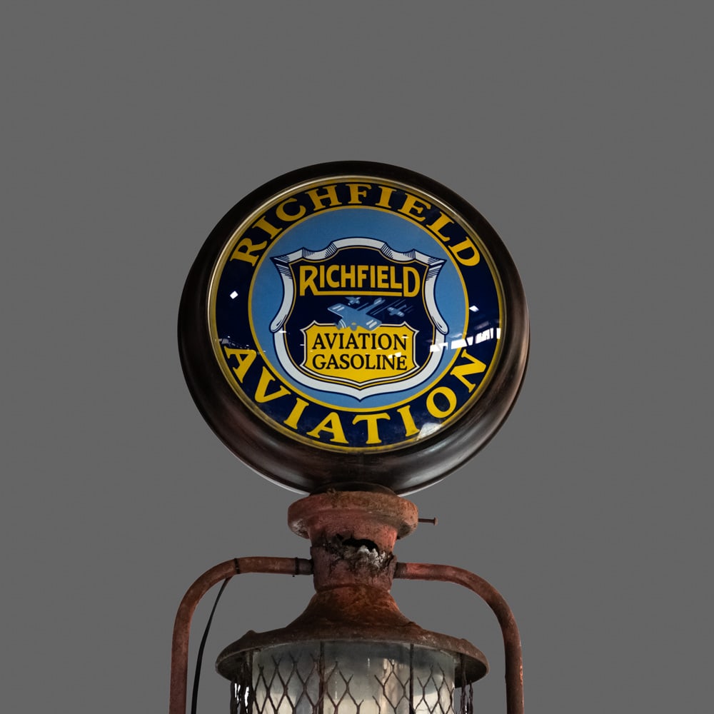 Fry "Mae West" 5 Gallon Visable Gas Pump - 9