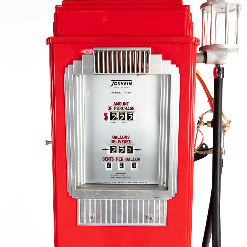 Tokheim Model 36 Gas Pump with Globe - 7