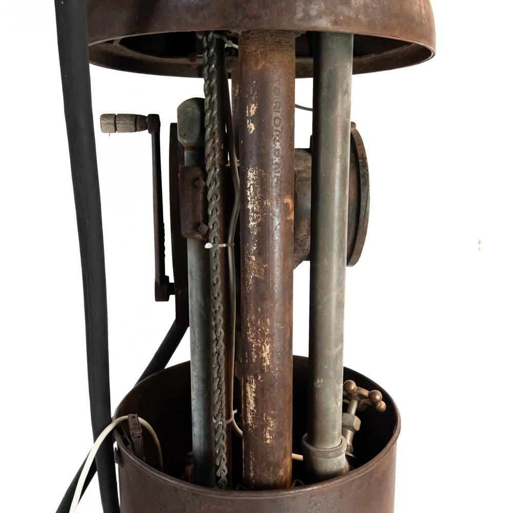 Wayne 280 Pre Visable Clock Face Gas Pump & Globe - 10